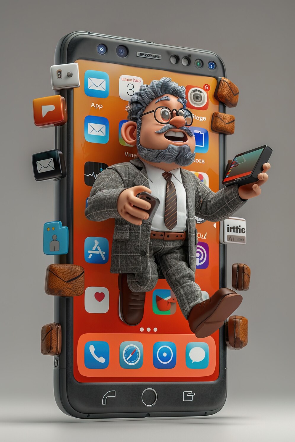 3d-character-emerging-from-smartphone_23-2151336705